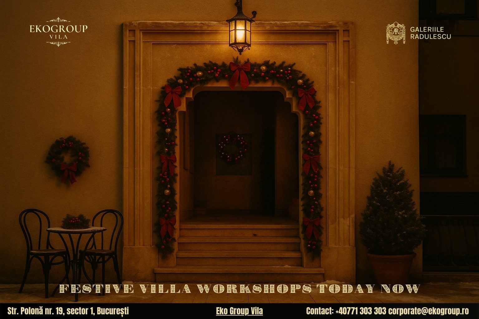 Activitati de Craciun cu farmec interbelic – Trăiri și nostalgii din anii ’30 la Eko Group Vila 6 Activitati de Craciun cu farmec interbelic – Trăiri și nostalgii din anii ’30 la Eko Group Vila